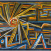 Akustikbild mit einem Motiv von Paul Klee mit dem Titel "Strahlung und Rotation"