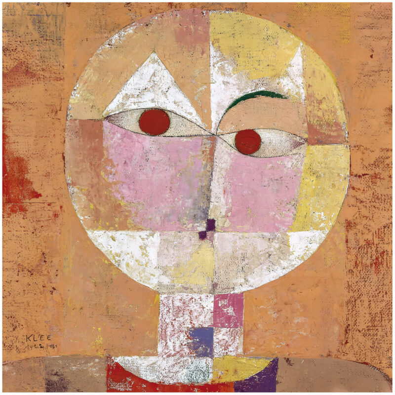 Akustikbild mit einem Motiv von Paul Klee mit dem Titel "Senecio"
