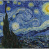 Akustikbild mit einem Motiv von Vincent van Gogh mit dem Titel "Sternennacht"