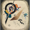 Akustikbild mit einem Motiv von Wassily Kandinsky mit dem Titel "Komposition"