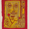 Akustikbild mit einem Motiv von Paul Klee mit dem Titel "Kriegs Gott"