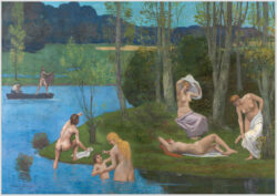 Akustikbild mit einem Motiv von Pierre Puvis de Chavannes mit dem Titel "Sommer"