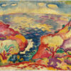 Akustikbild mit einem Motiv von Georges Braque mit dem Titel "Port Miou"