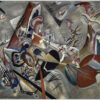 Akustikbild mit einem Motiv von Wassily Kandinsky mit dem Titel "Im Grau"