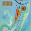 Akustikbild mit einem Motiv von Wassily Kandinsky mit dem Titel "Leichtes"