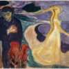 Akustikbild mit einem Motiv von Edvard Munch mit dem Titel "Trennung"
