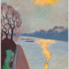 Akustikbild mit einem Motiv von Maurice Denis mit dem Titel "Sonnenlicht auf dem Fluss"