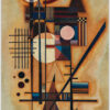 Akustikbild mit einem Motiv von Wassily Kandinsky mit dem Titel "Hart in weich"